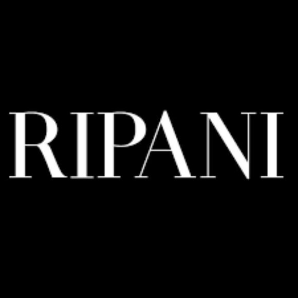 RIPANI Made in Italy Large Satchel / Crossbody Black Leather Bag - Picture 2 of 10